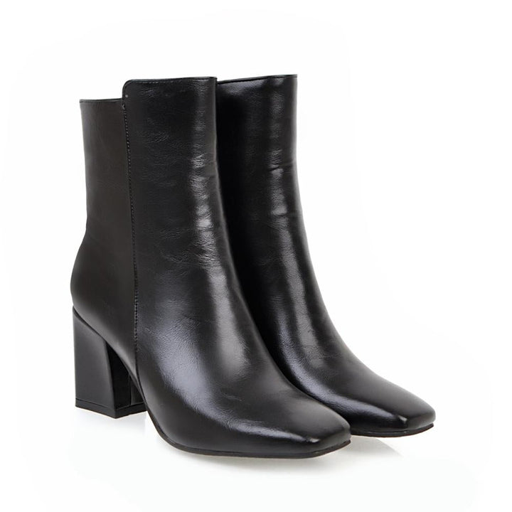 Damen Stiefeletten Mit Hohem Absatz Für Herbst