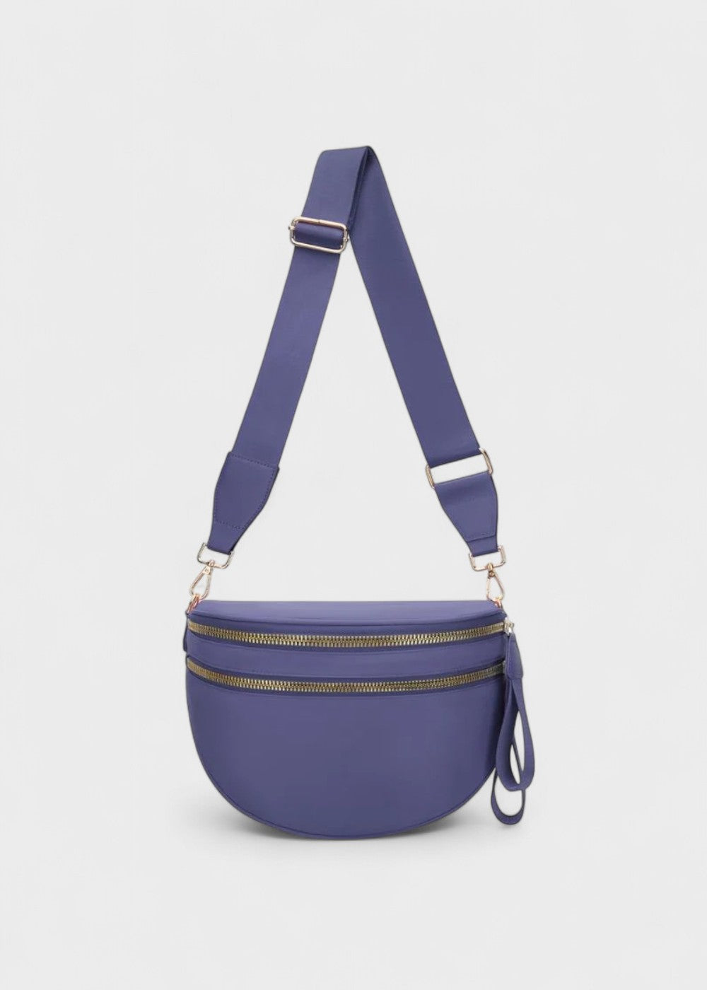 Elegante Gürteltasche aus echtem Leder für freihändige Mode