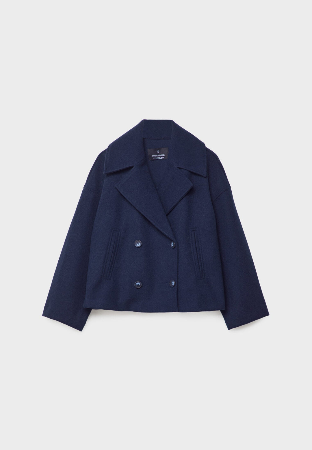 Schicke zweireihige kurze Jacke