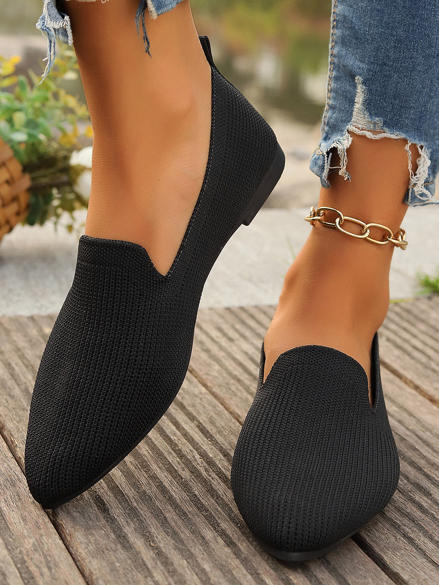 Damen Ballerinas Uni Casual