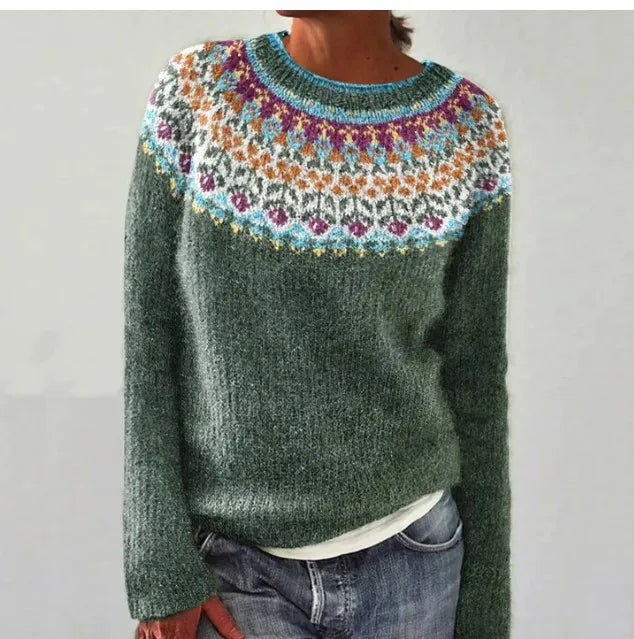 Women's Nordic Pattern Sweater