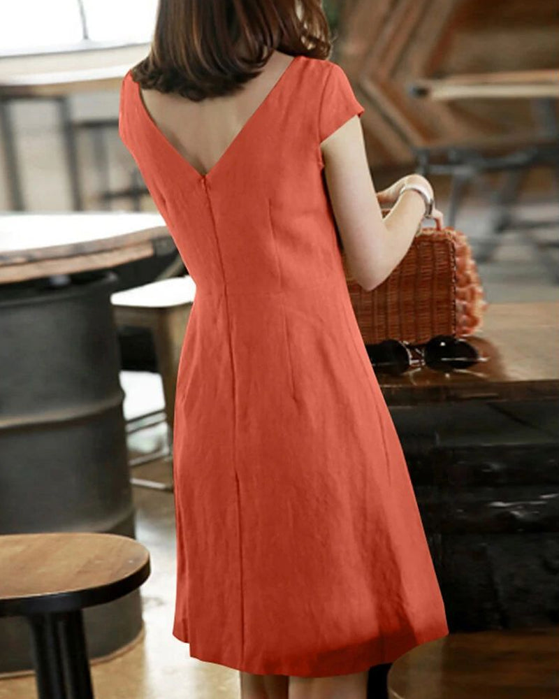 Legeres Midikleid für Damen