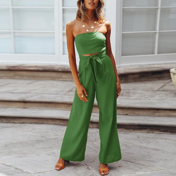 Lola - Trägerloser Jumpsuit in lässigem Stil