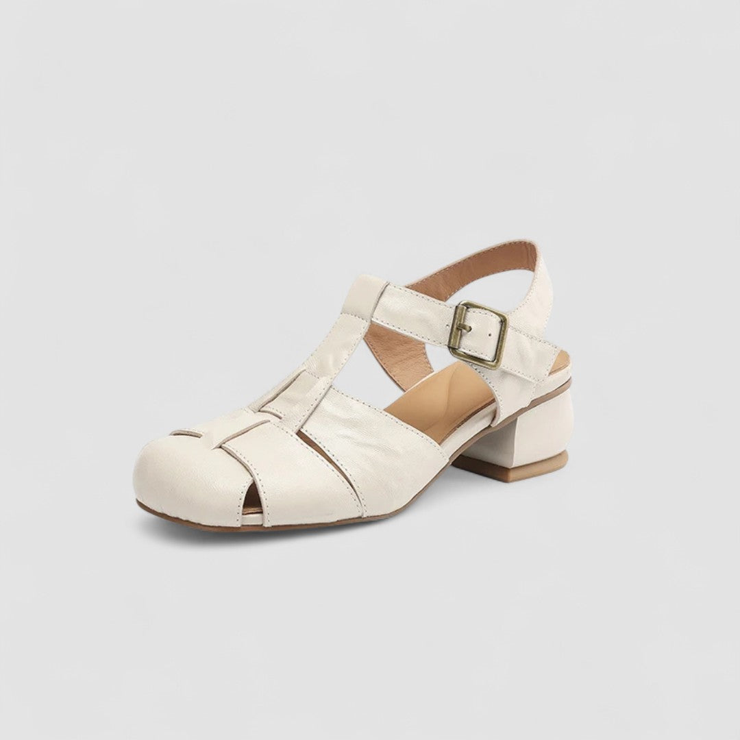 Bequeme Damen Mary Jane Schuhe in Frontalansicht