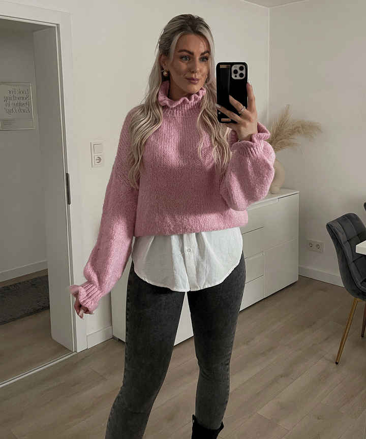 Eleganter weißer Rock