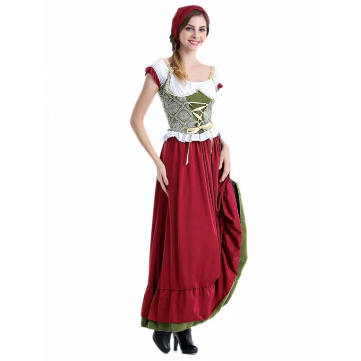 Dirndl-Kleid für Damen, geeignet für Oktoberfest und Volksfeste