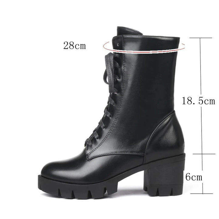 Hildegard® | Die ultimativen klobigen Stiefel für unaufhaltsamen Stil