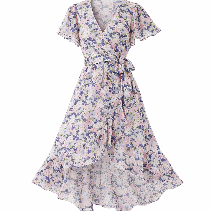 Florales Midikleid für Damen