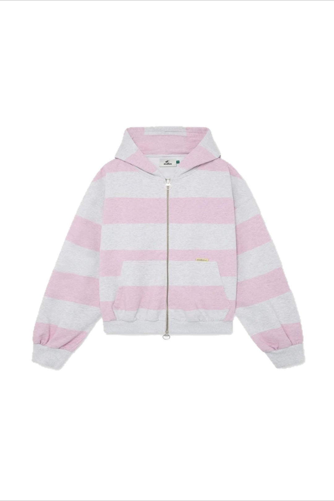Damen Hoodie mit retro Streifenmuster als lässiger Freizeitlook