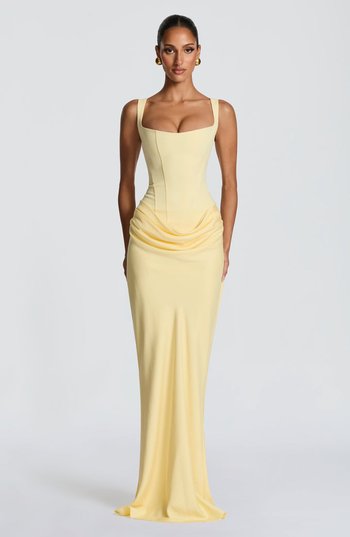 Damen Cornelia Ärmelloses Maxikleid