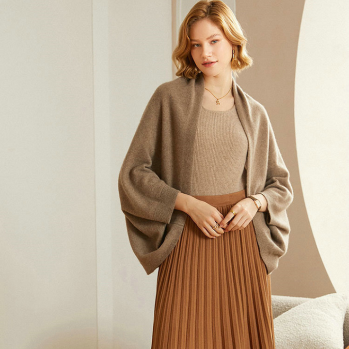 Merinoschal als vielseitiges Accessoire für stilvolle Outfits