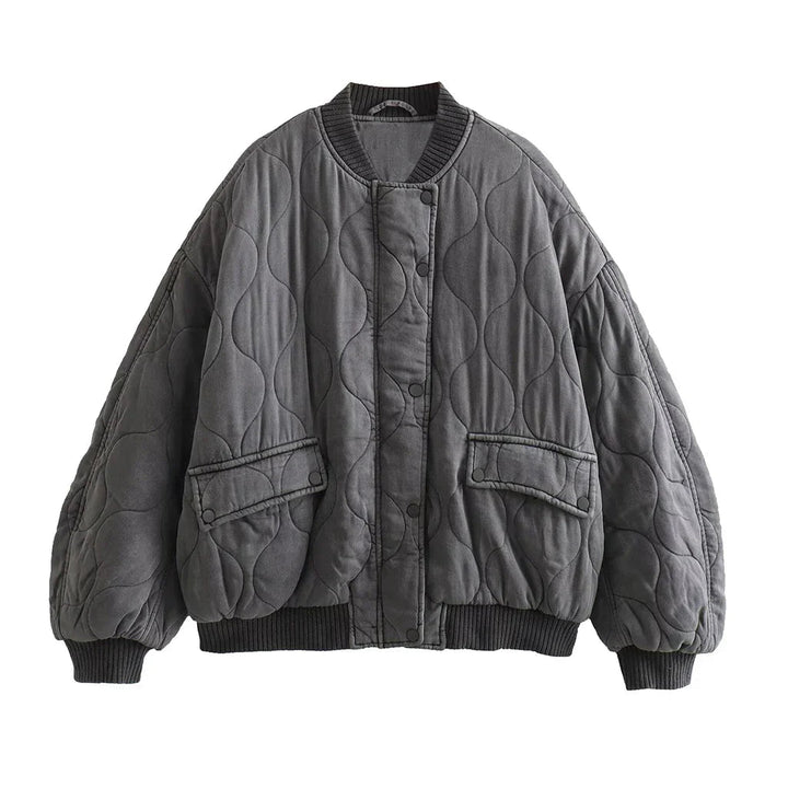 Moderne gesteppte Winterjacke für Damen