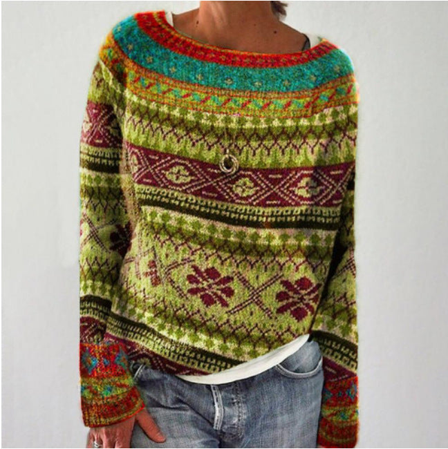 Amelie ® I Retro-inspirierter Damenpullover