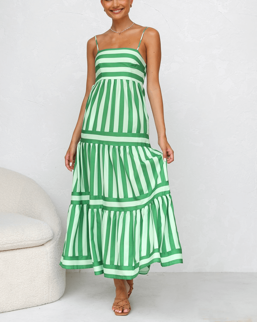 Gestreiftes Kleid