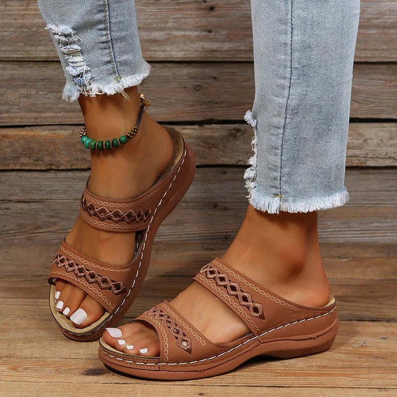 Bequeme Sommerschuhe für Damen an sonnigen Tagen