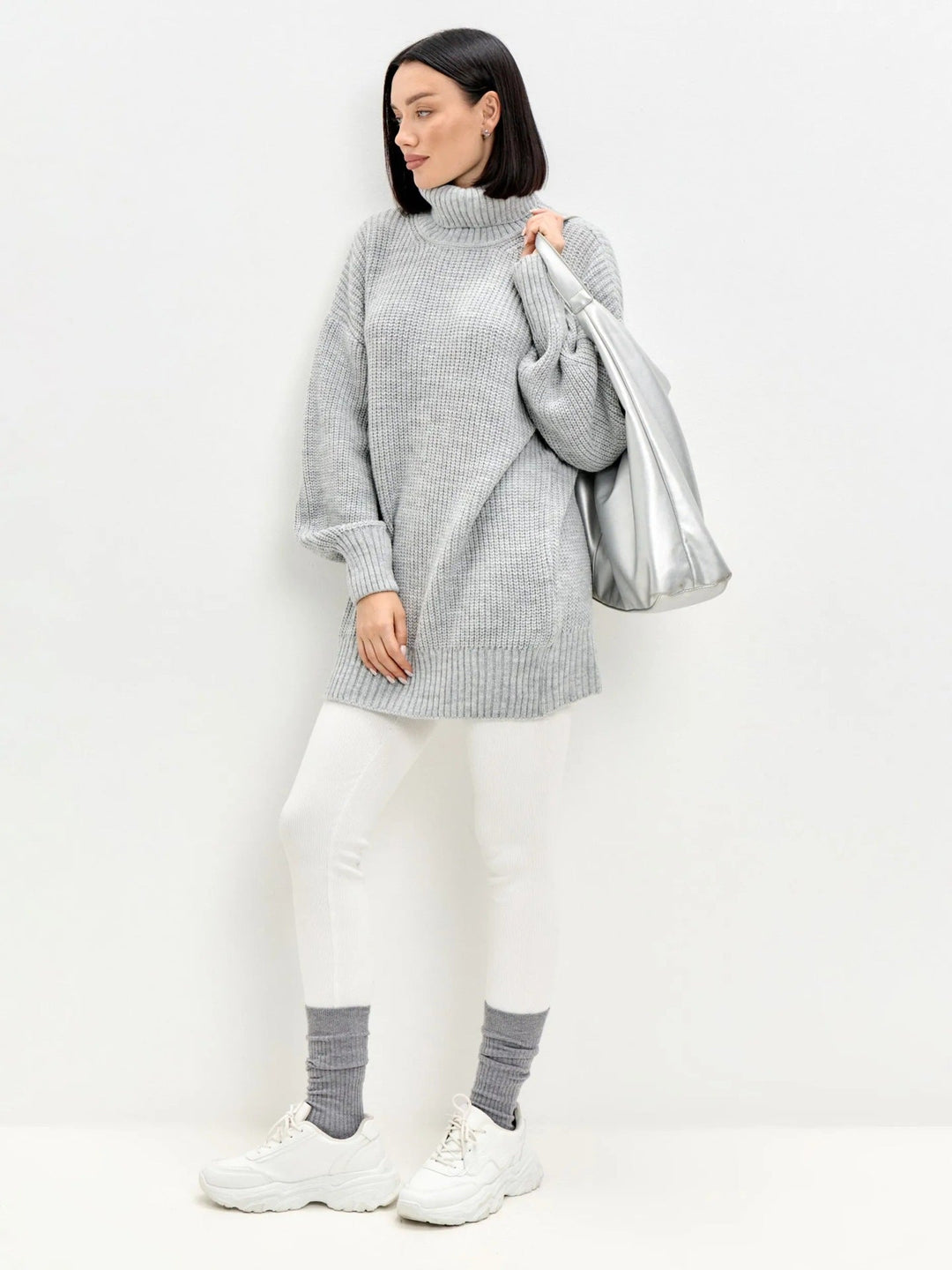 Damen-Rollkragenpullover als vielseitiges Outfit für den Alltag