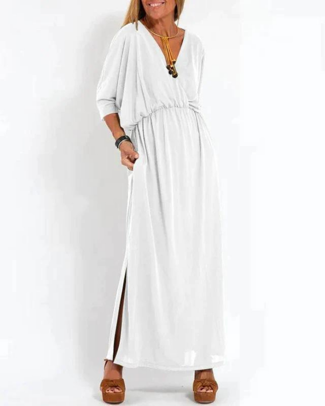 Langes vintage Kleid