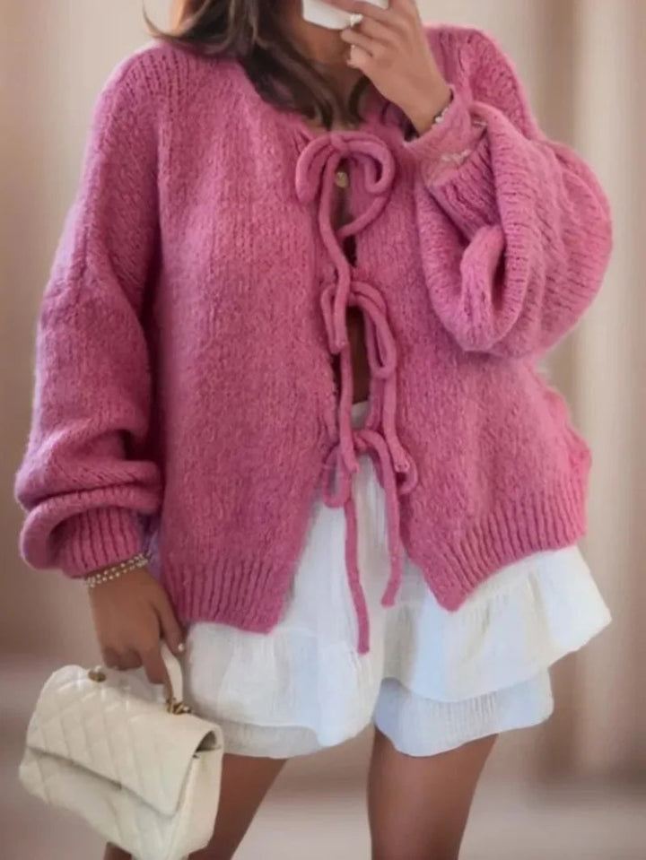 Gemütlicher weicher Strickcardigan für den lässigen Alltagslook