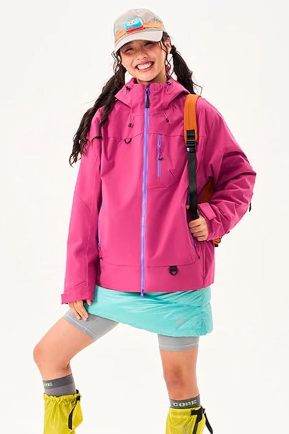 Wasserdichte Jacke für Outdoor-Abenteuer und den Stadtverkehr