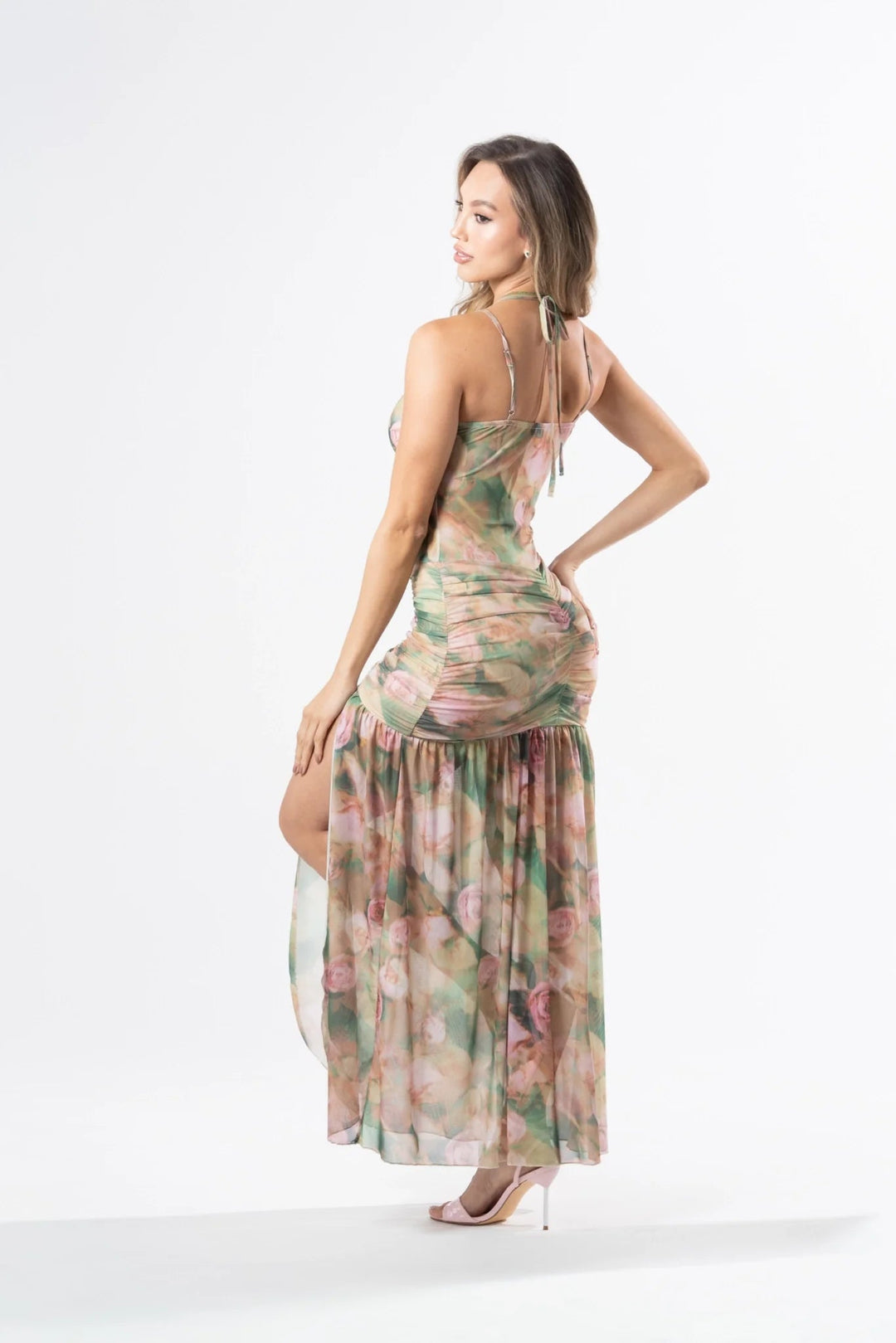 Rabella Elegantes Maxikleid mit fließender Silhouette