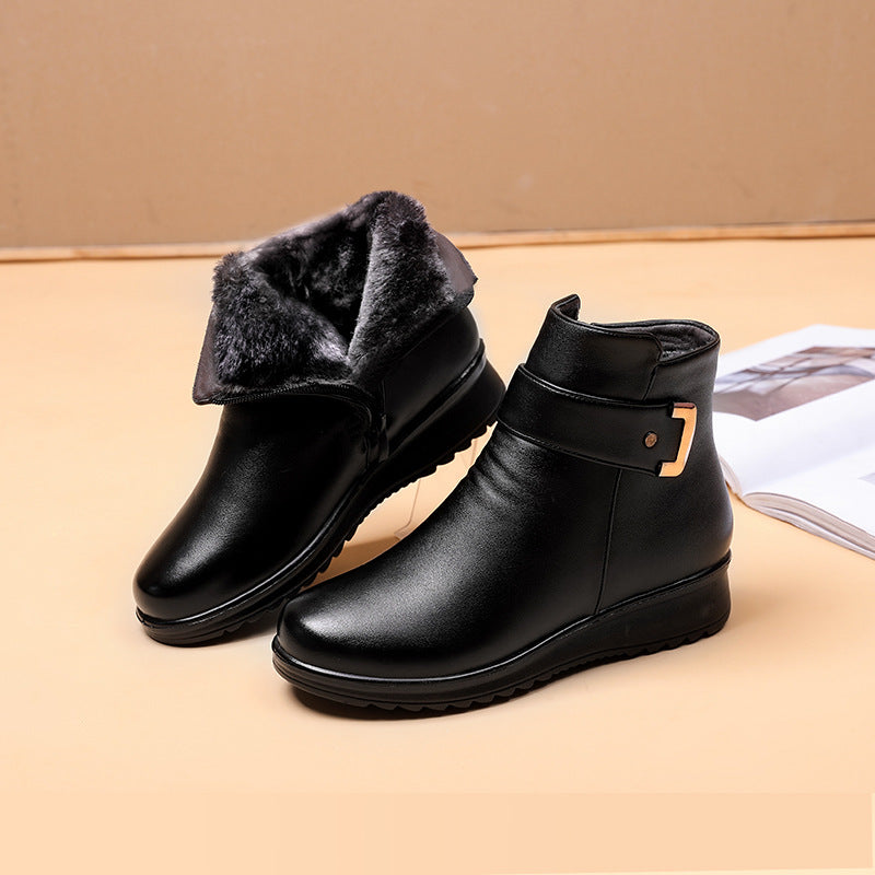 Echte Leder-Orthopädieschuhe für komfortable Unterstützung