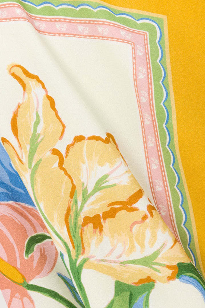Florales Damen-Maxikleid für Strand, Urlaub und warme Sommertage