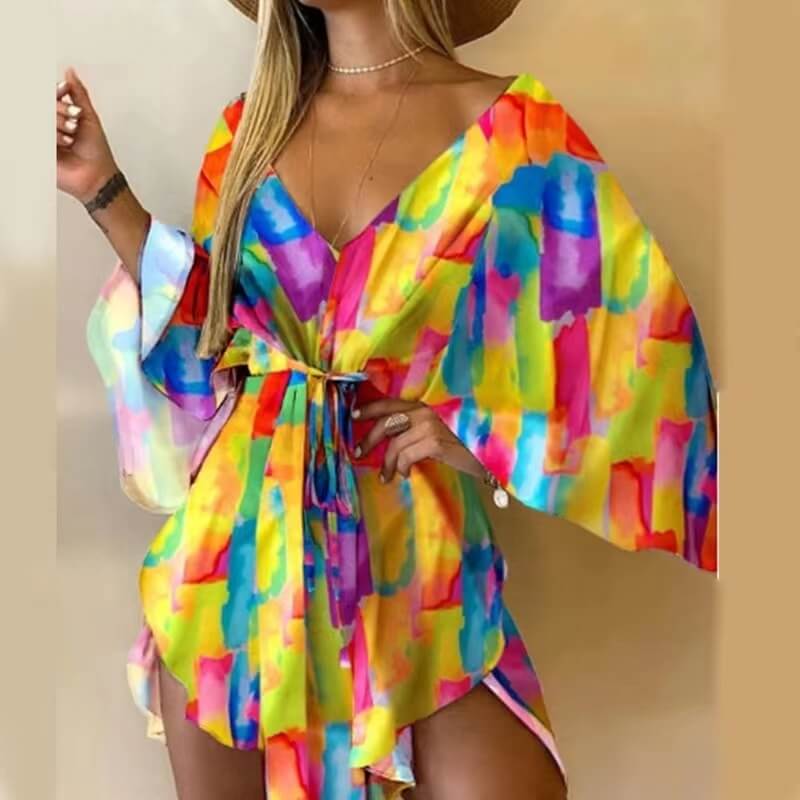 Sommer Strand Elegantes Damen Sexy Kleid