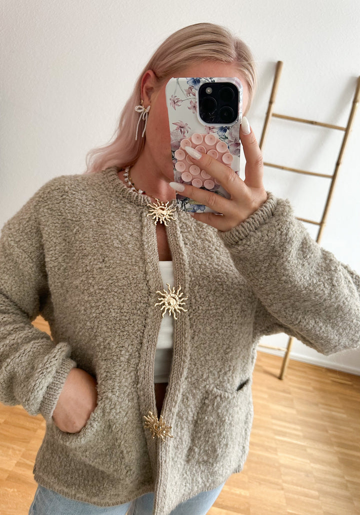 Gemütliche Plüsch-Teddyjacke für legere schicke Looks