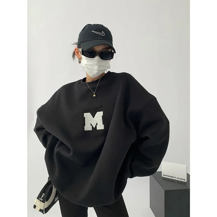 Gemütliches minimalistisches oversized Sweatshirt