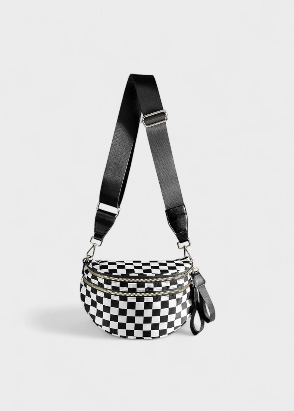 Elegante Gürteltasche aus echtem Leder für freihändige Mode