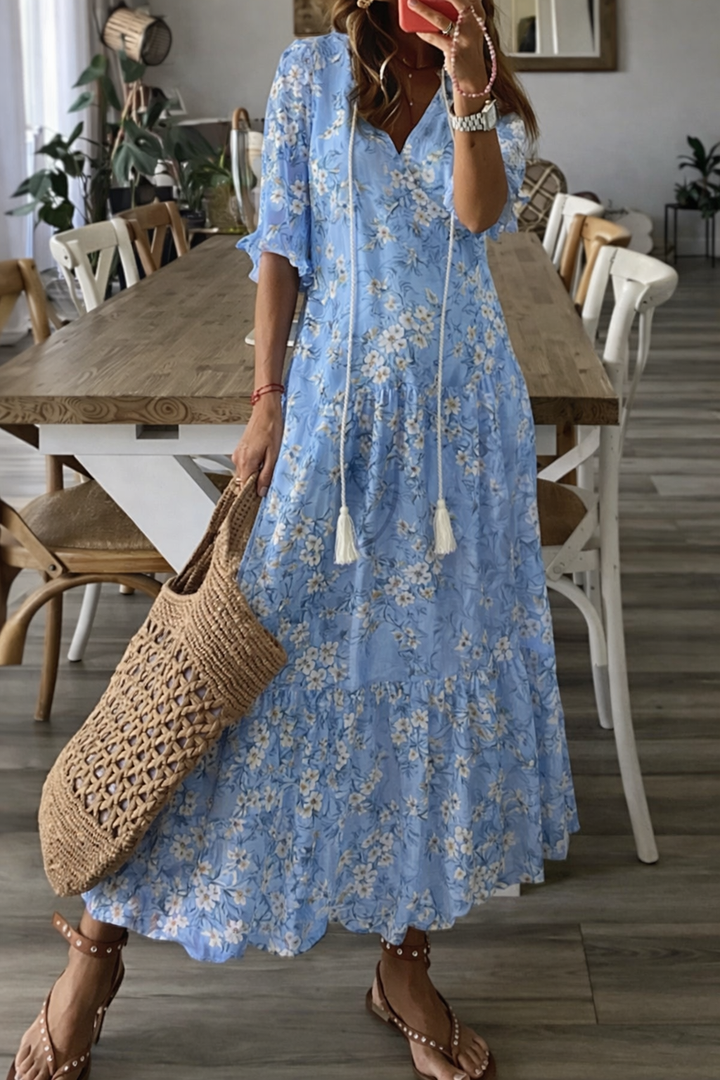 Elegantes ärmelloses Maxikleid für Damen