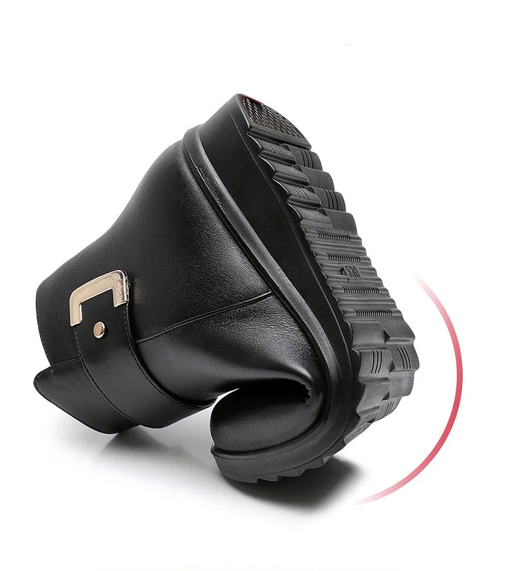 Echte Leder-Orthopädieschuhe für komfortable Unterstützung