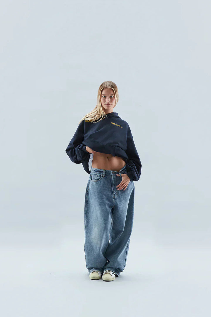 Übergroßer Damen-Casual-Hoodie