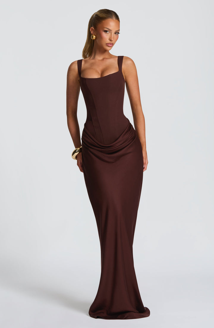 Damen Cornelia Ärmelloses Maxikleid