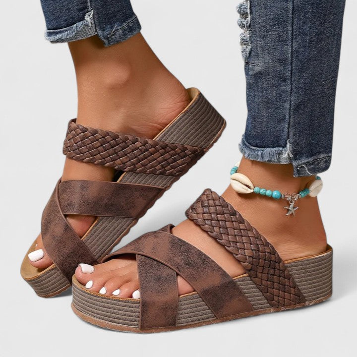 Elegante Damen-Sandalen mit Riemchen