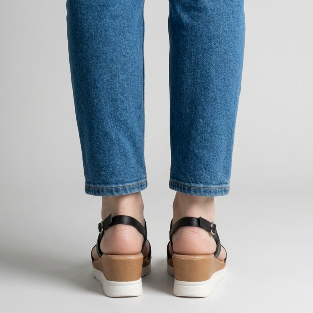 Modische Keilabsatz-Komfortsandalen für Damen