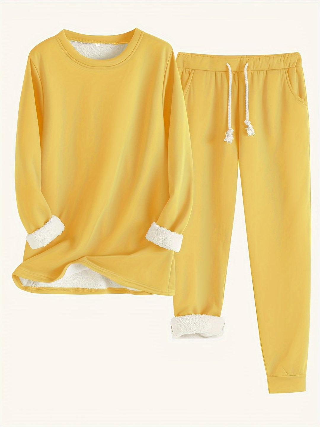 Gemütliches Strick-Loungewear-Set für entspannte Tage