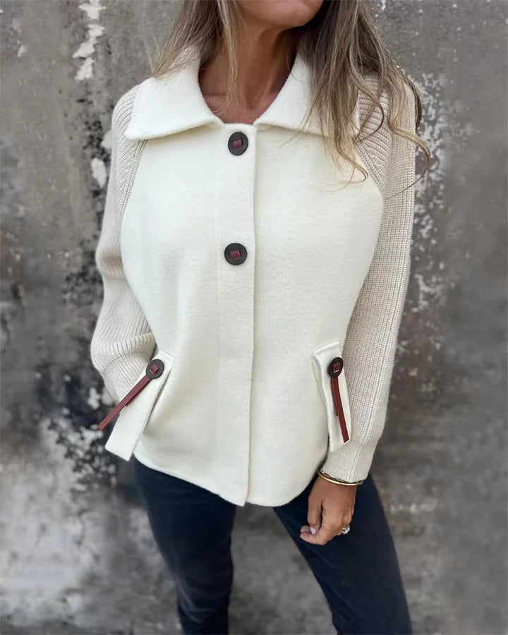 Gemütliche leichte Damenjacke für Herbst und Winter