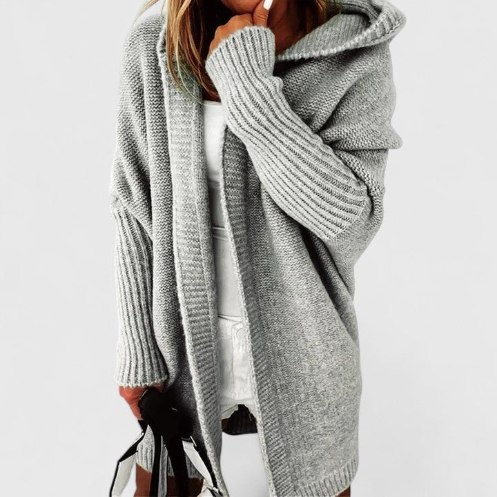 Gemütliche leichte Strickjacke