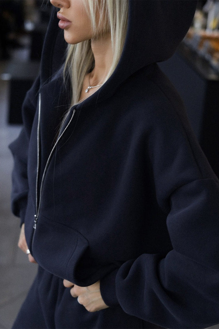 Zweiteiliges Damen-Sportset mit Sweatshirt und Jogginghose