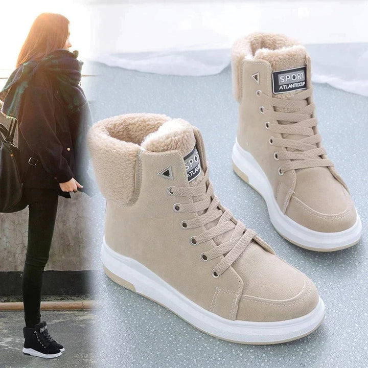 Gemütliche Winter-Schneestiefel für Frauen mit Pelzfutter