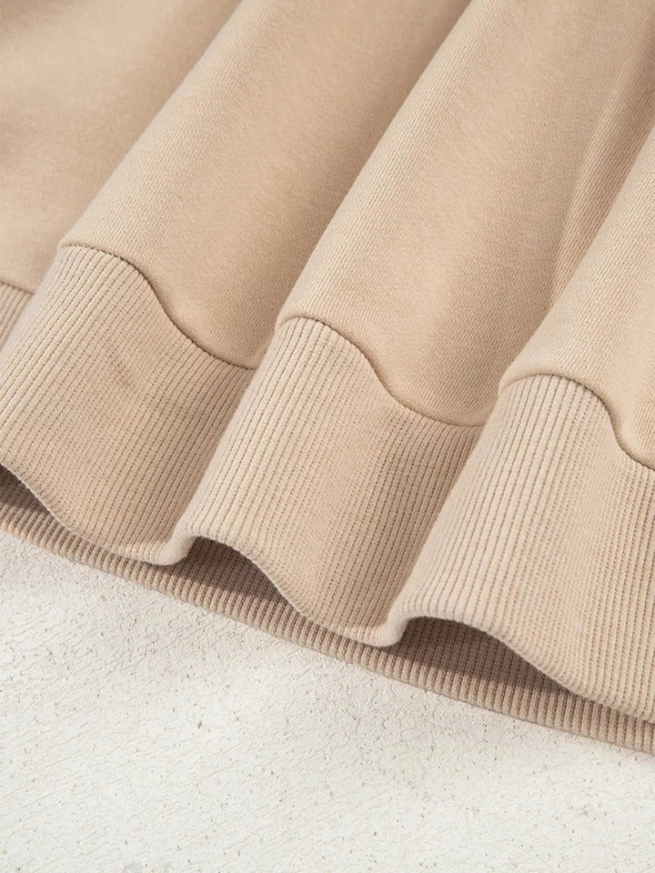 Gemütliches Sweatshirt mit Spitzenbesatz für lässig-schicke Looks