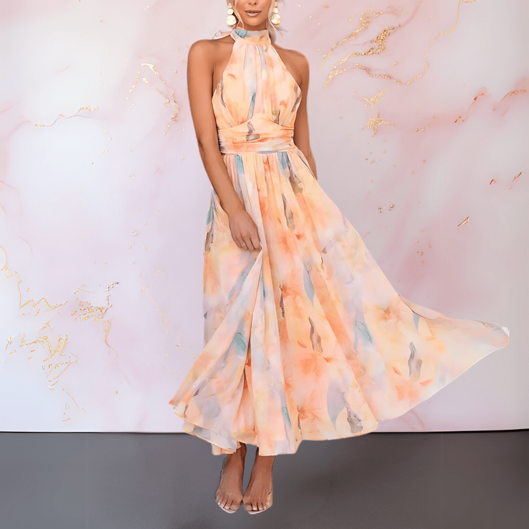 Elegantes Maxikleid mit Neckholder für Damen