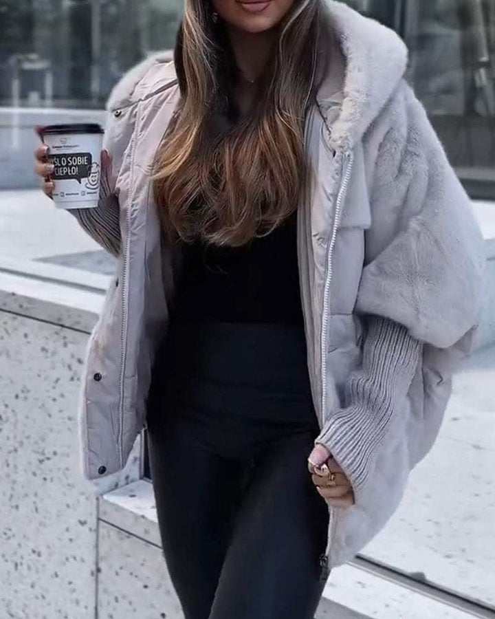 Übergroße Daunenjacke