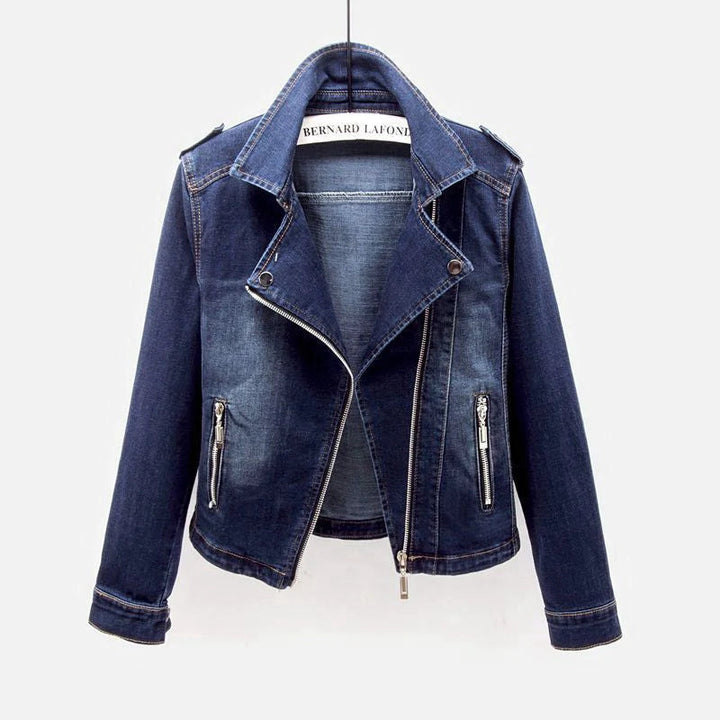 Klassische Jeansjacke mit zeitlosem Fusionsstil