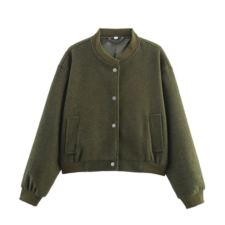 Damen Herbst Street Flight Jacke