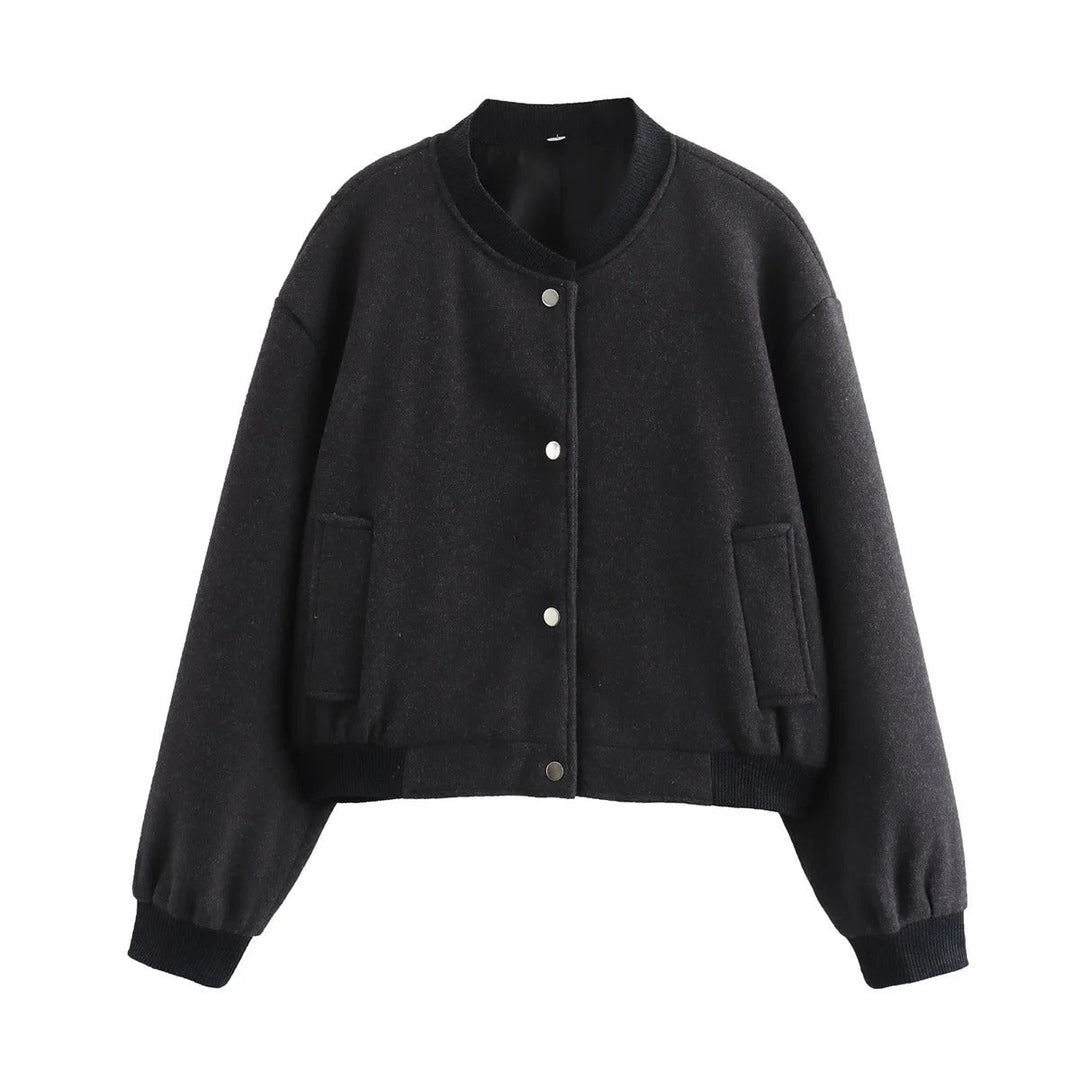 Damen Herbst Street Flight Jacke