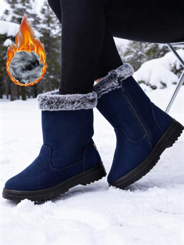 Leichte warme Damen-Winterstiefel