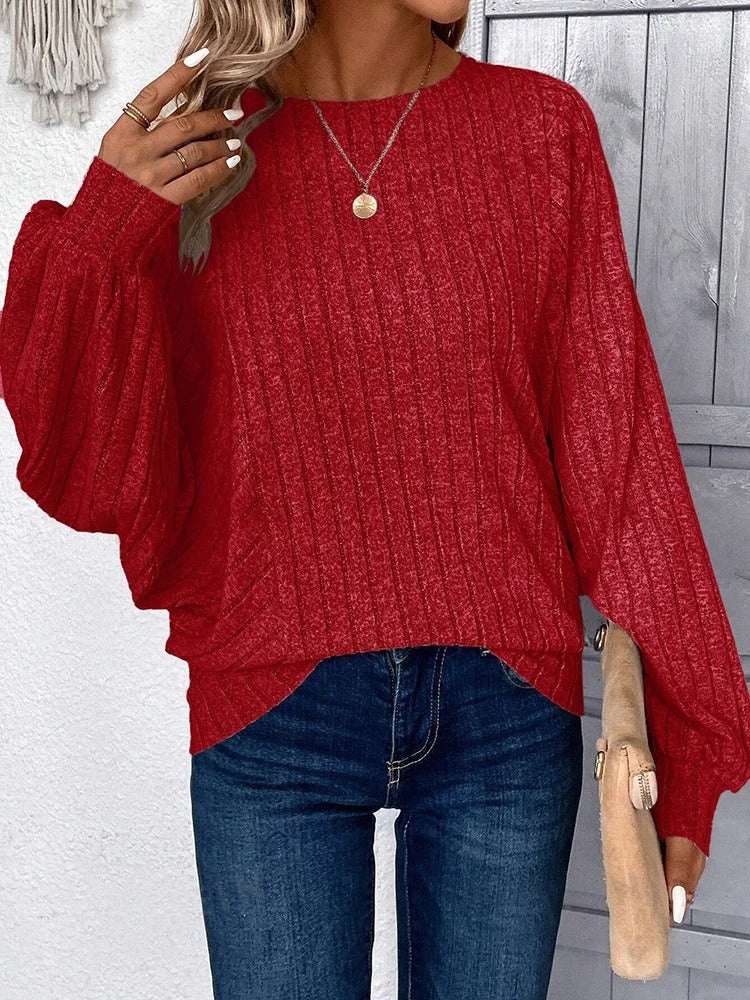 Dagmar® | Strickpullover mit Ballonärmeln