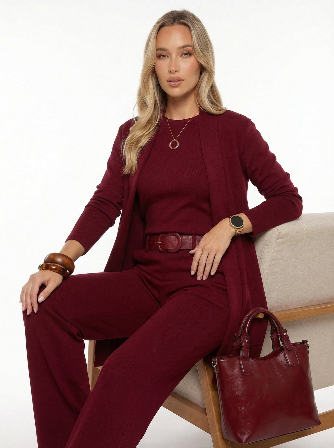 Elegantes bequemes Damen-Zweiteiler-Set